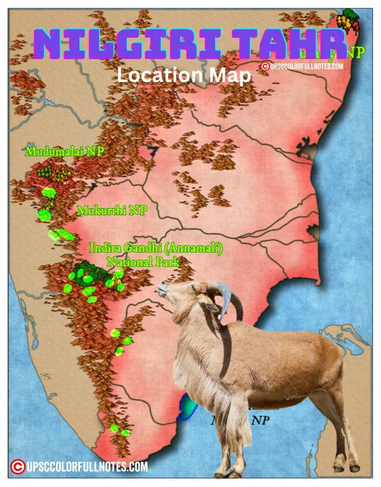 India Launches First Project to Save Nilgiri Tahr [2023] UPSC