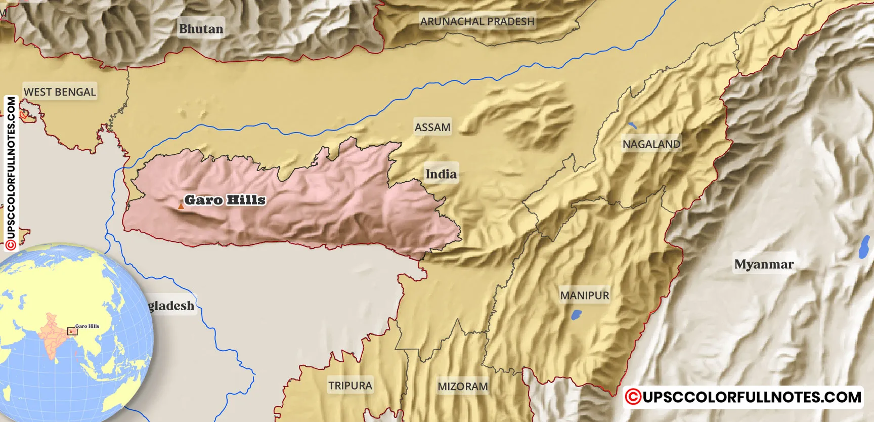 Uncovering the Mysteries of Garo Hills A Hidden Gem UPSC Colorfull notes
